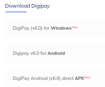 DigiPay Latest Version Downlaod,
CSC DIGIPAY (v6.5) Download, DigiPay 6.5