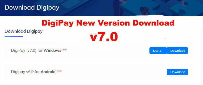 Digipay v7.0 Download