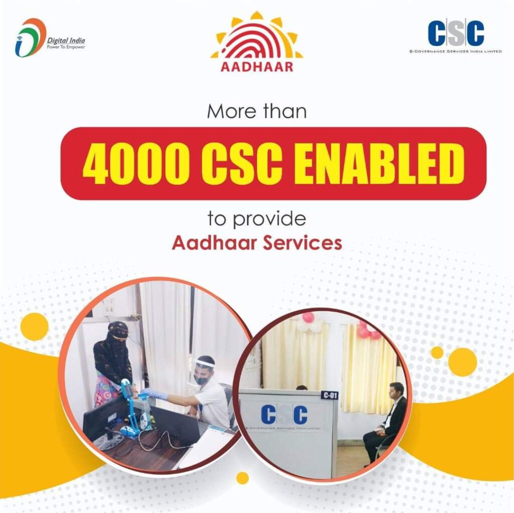 Aadhaar Centre Registration