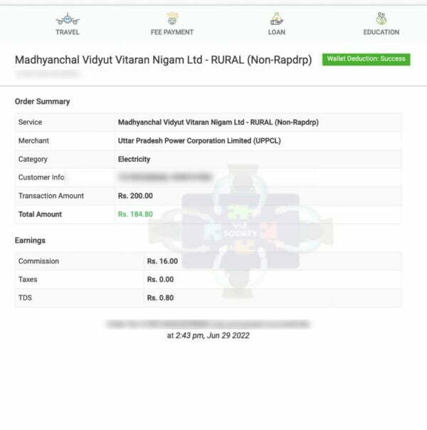 CSC Electricity Bill Collection