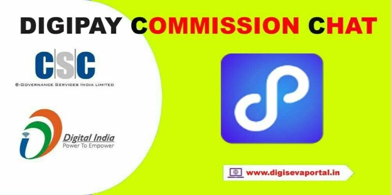 CSC VLE DigiPay Commission Chart Pdf - Digi Seva Portal