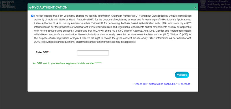 Ayushman Mitra ID KYC