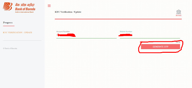 Link Aadhaar Card With Bank Of Baroda Account Online