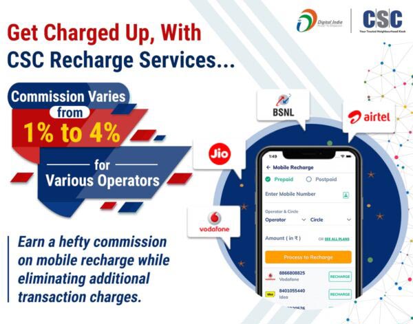 Mobile Recharge CSC