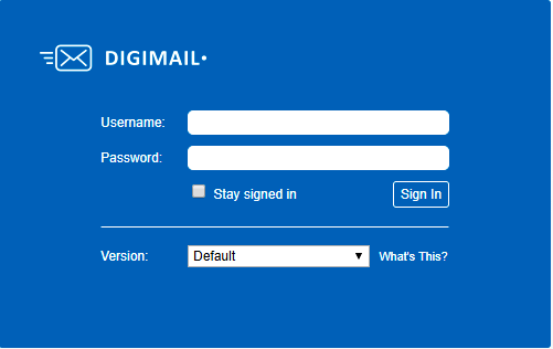 CSC Digimail ID Password