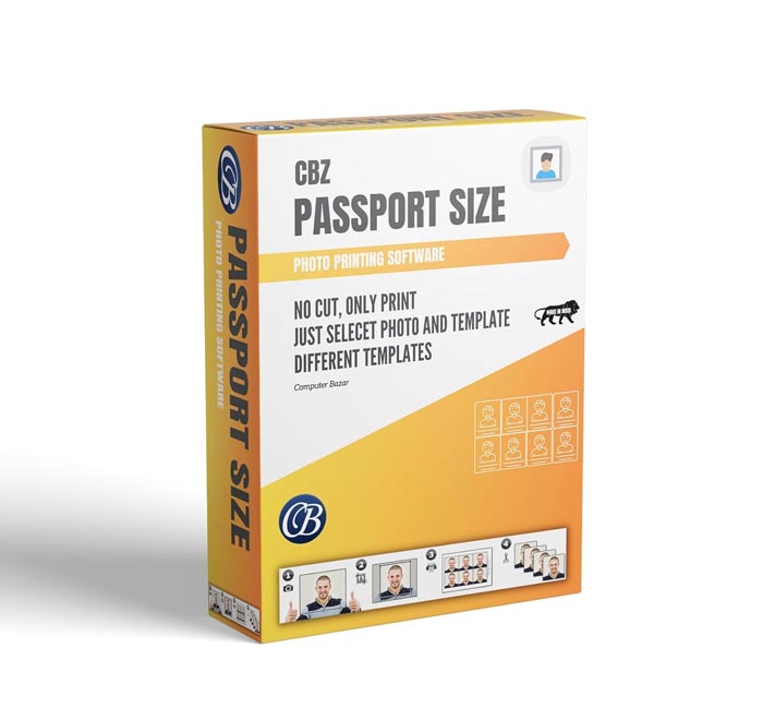 CB Passport Size Photo Printing Software